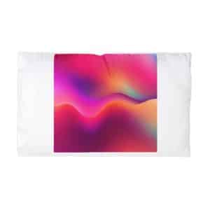 Abstract Gradient Blur Background Wallpaper Microfiber Pillowcase