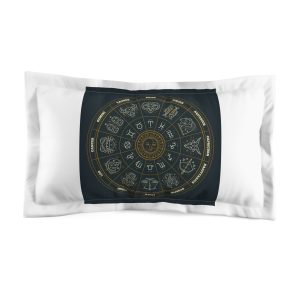 Zodiac Signs Microfiber Pillow Sham
