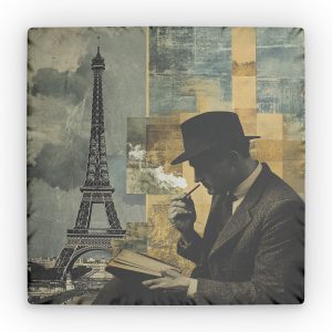 Vintage Paris Custom Shaped Pillows