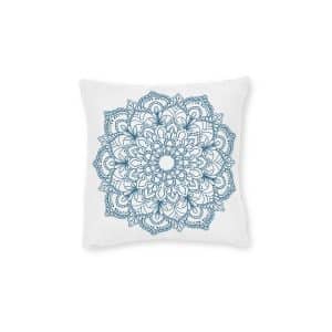 Original Design F77DCF Square Pillow Pink Back