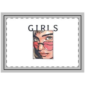 Girls Copia 3 Throw Pillow