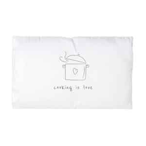 Cooking Is Love Microfiber Pillowcase