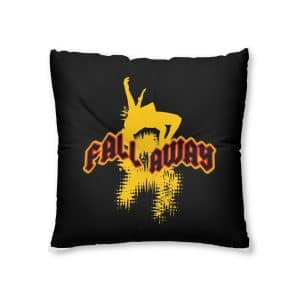 Fall Away Abstract Slogan Simple Vintage Tufted Floor Pillow Square