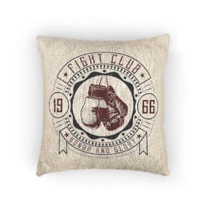 Fight Club Boxing Gloves Woven Pillow