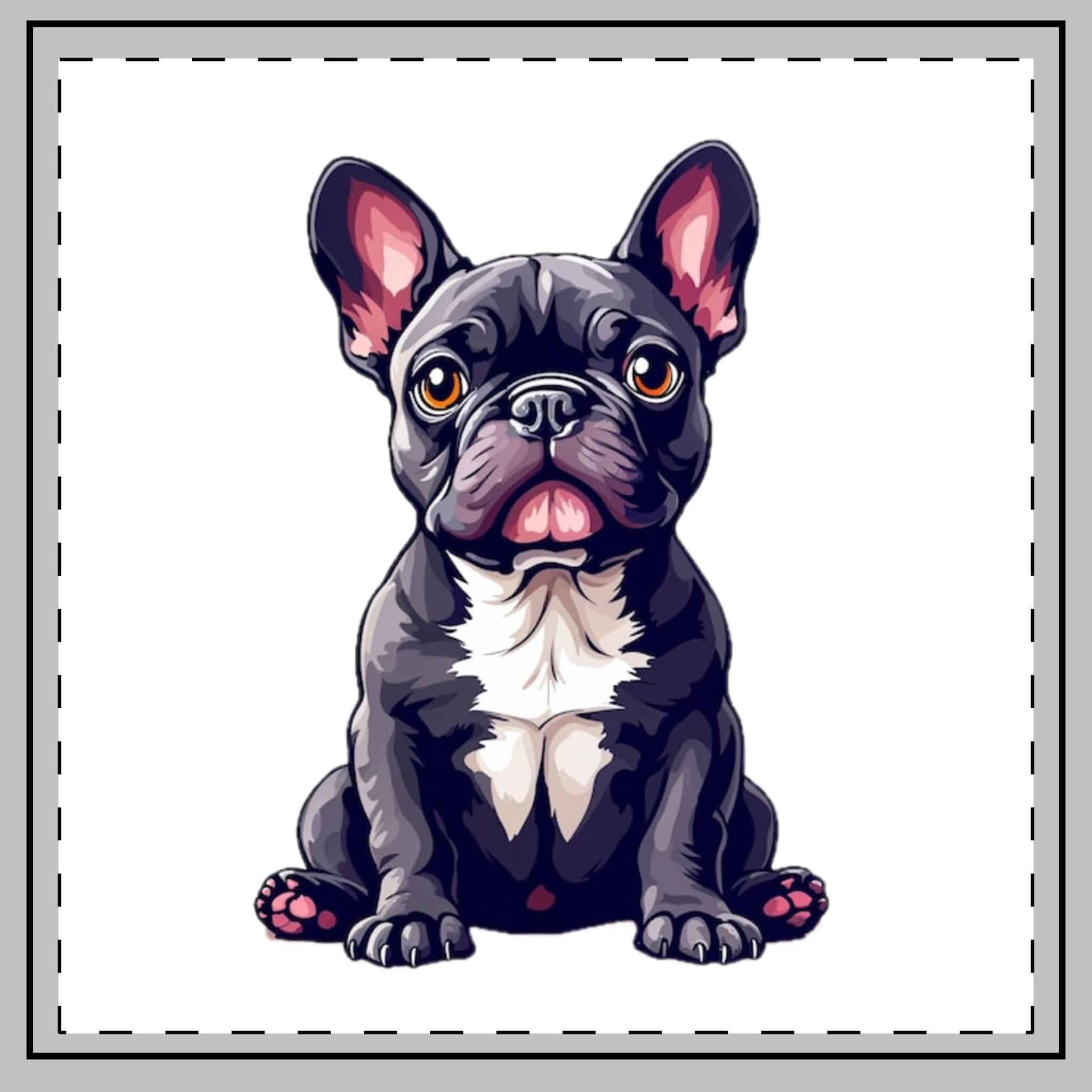 Dogs Collection 25 Throw Pillow - Image 2