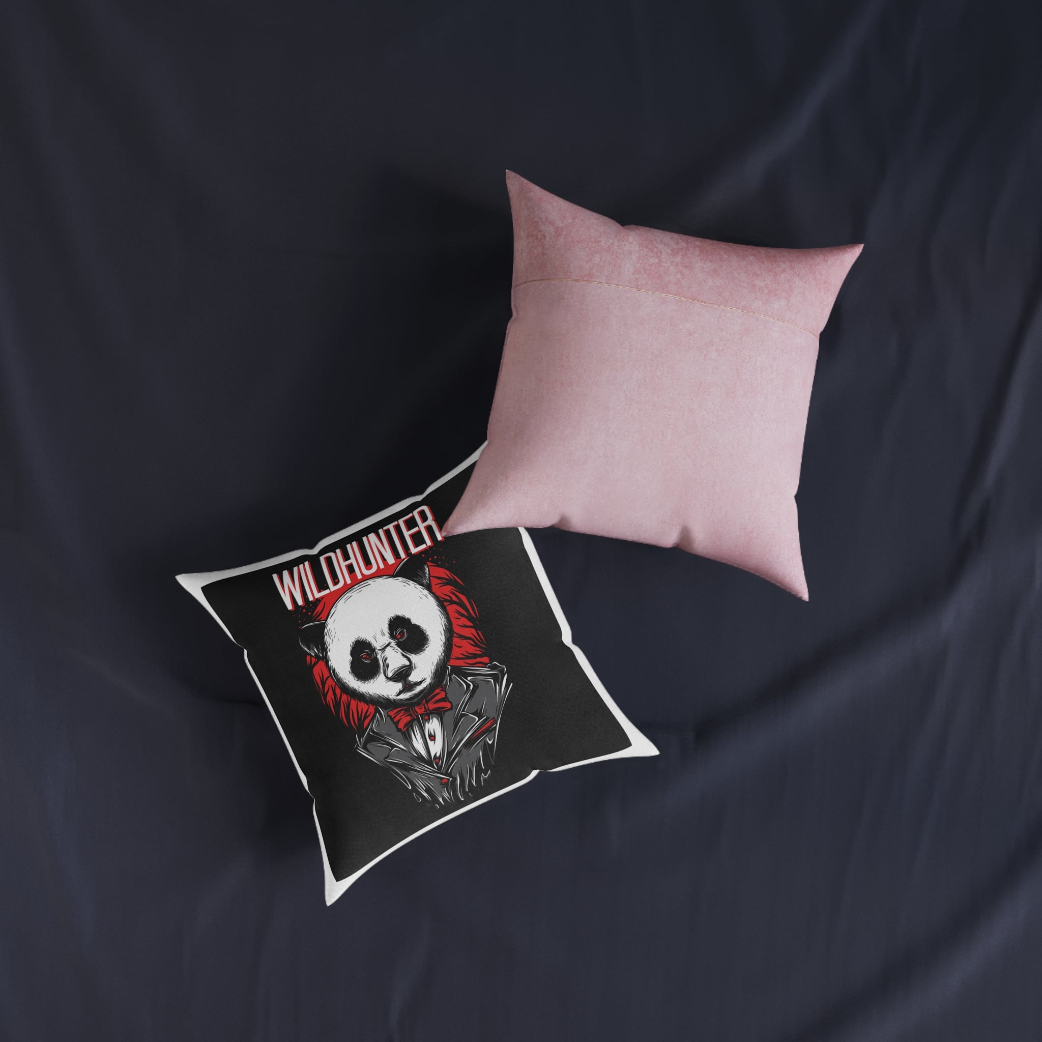 Wildhunter Square Pillow Pink Back - Image 7
