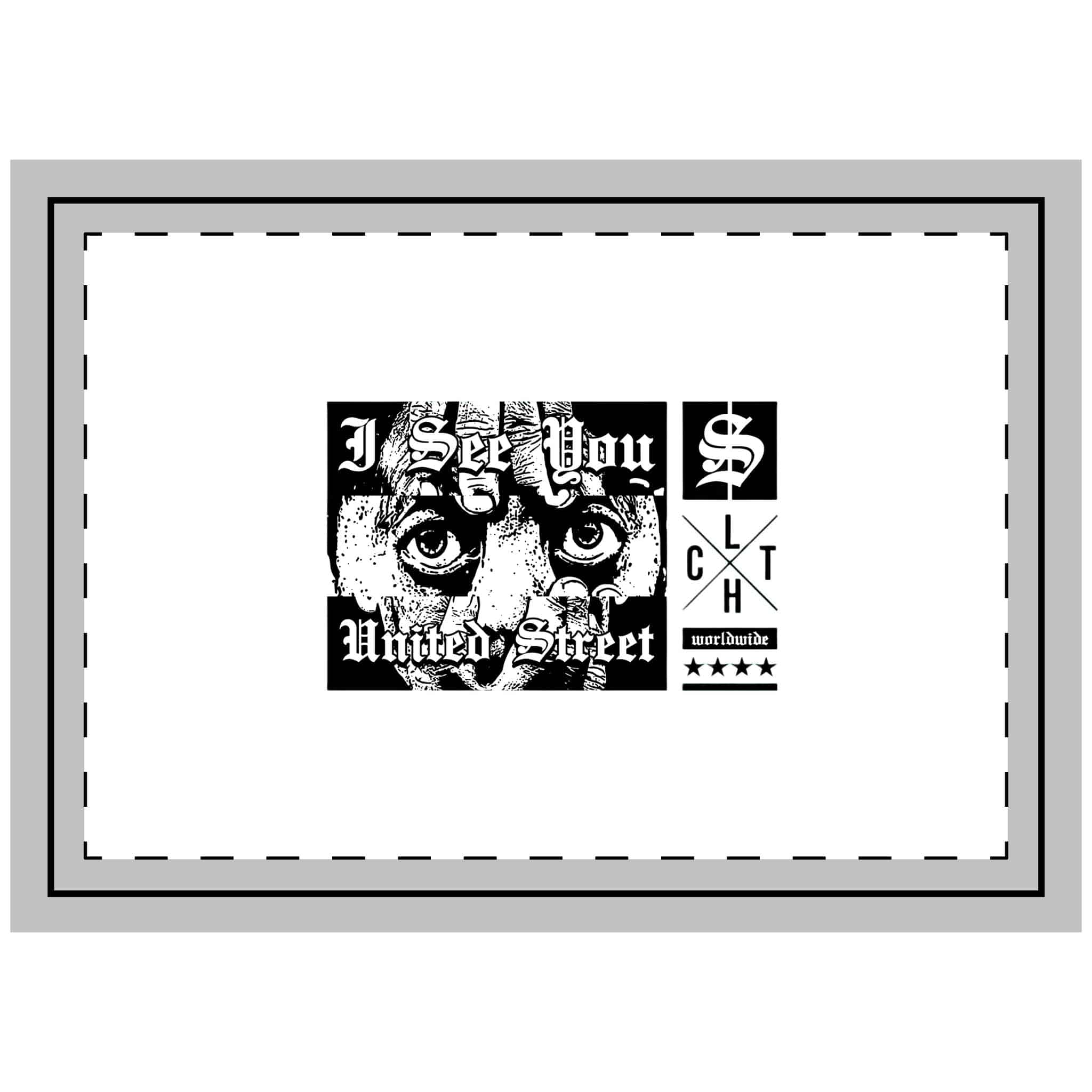 I See You Street Style Vintage Fashion Throw Pillow