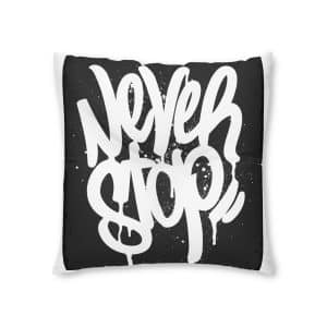 Never Stop Copia Tufted Floor Pillow Square