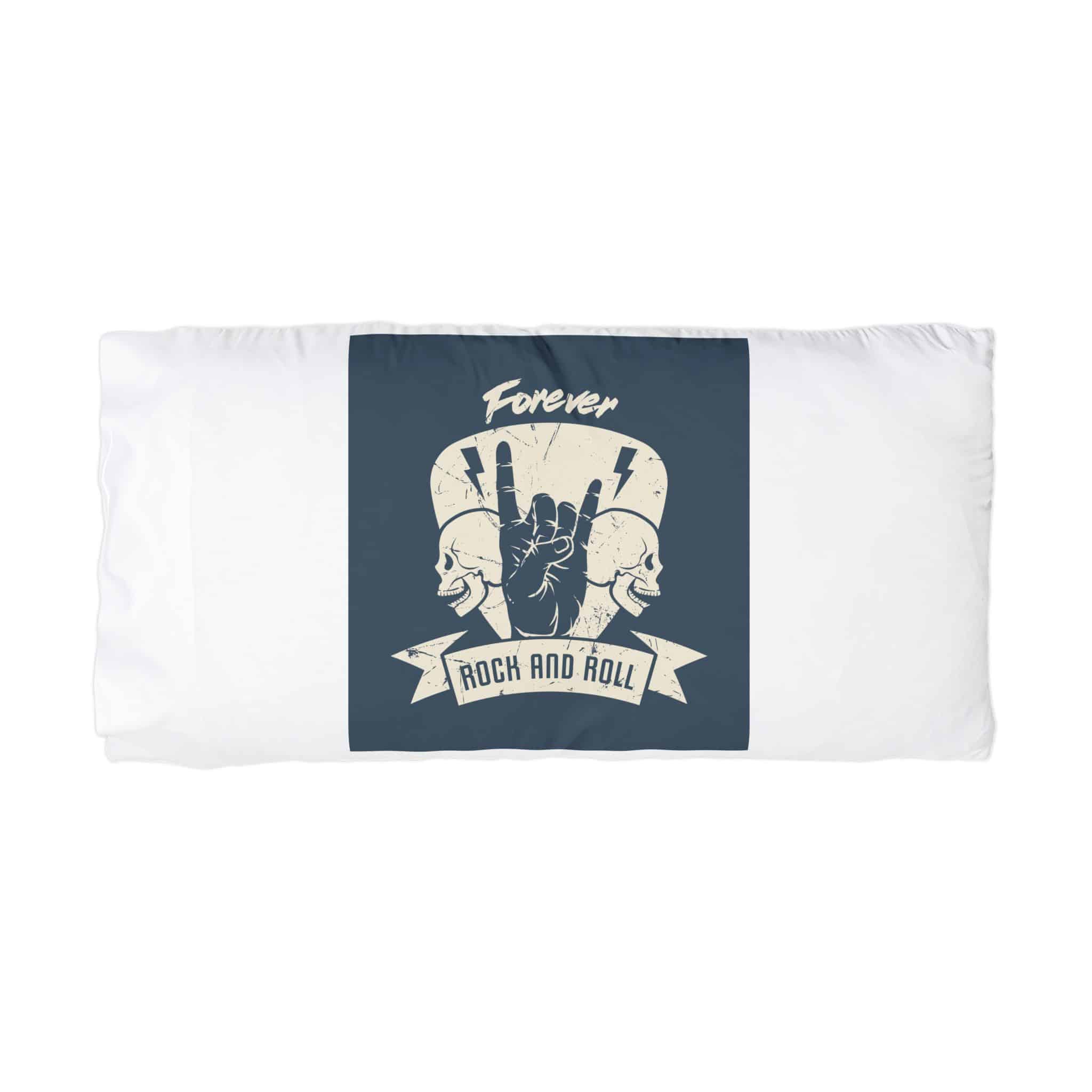 Forever Rock and Roll Microfiber Pillowcase - Image 3