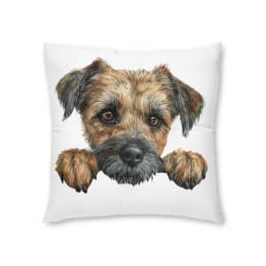 Dogs 28 Tufted Floor Pillow Square