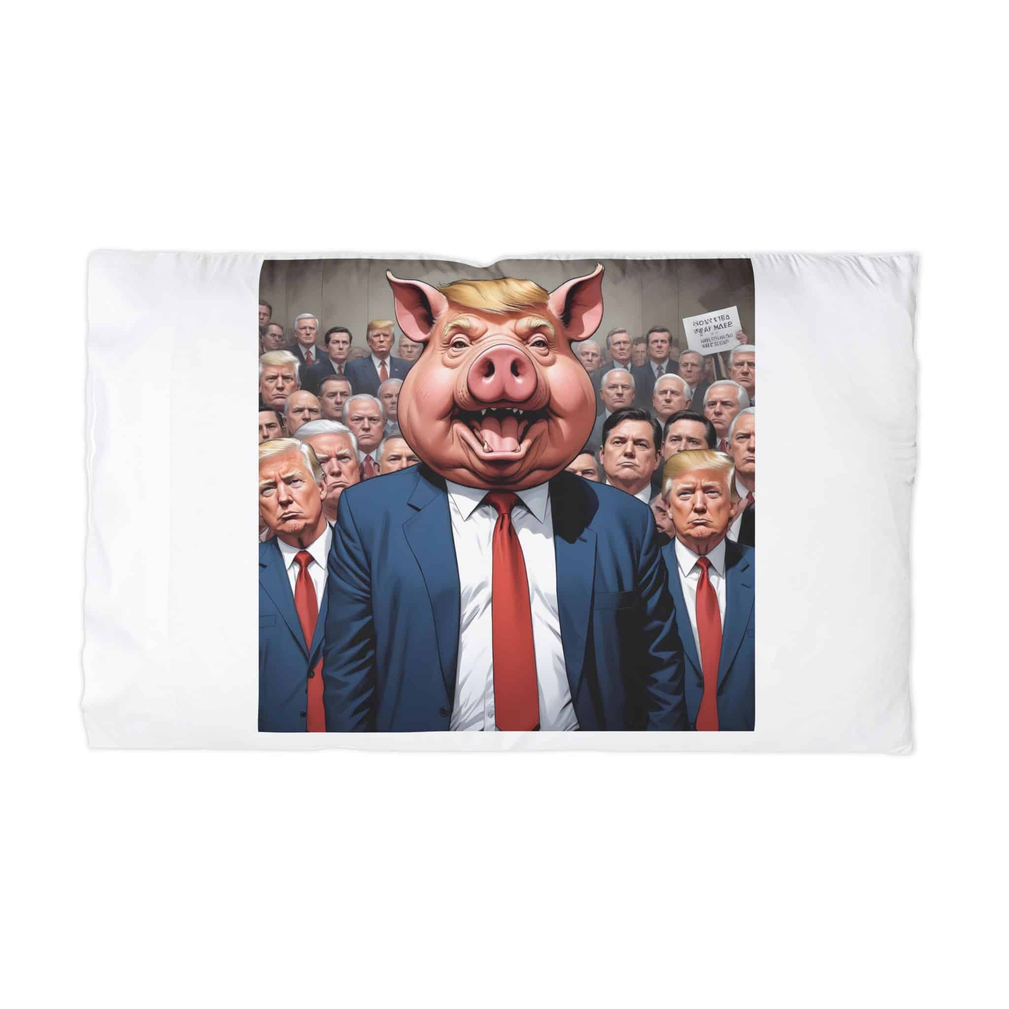 President Pig 7 Microfiber Pillowcase