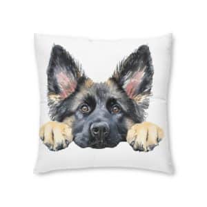 Dogs 18 Tufted Floor Pillow Square