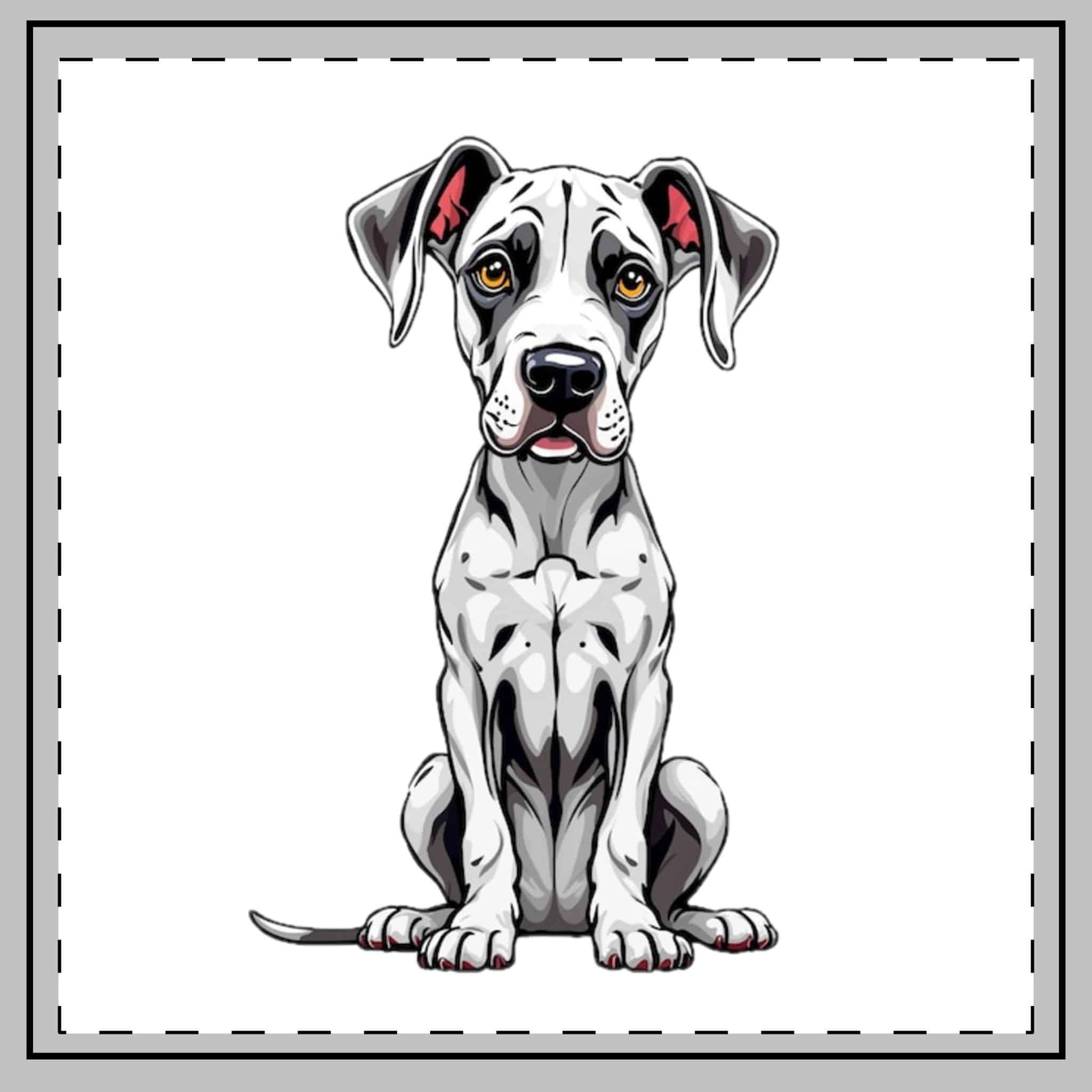 Dogs Collection 13 Throw Pillow - Image 2