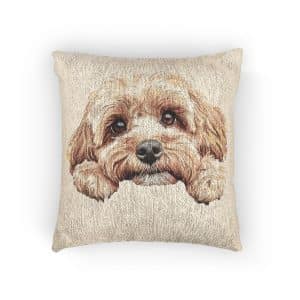 Dogs 4 Woven Pillow