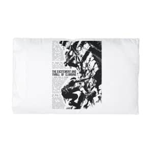 Climbing Poster Sketch Art Part 2 Microfiber Pillowcase