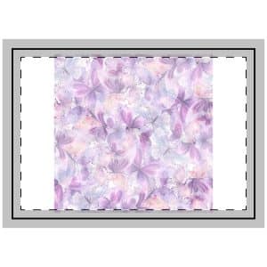 Lilac Pink Blue Butterflies Watercolor Illustration Seamless Pattern White Background From Cats Butterflies Collection Fabric Textile Wallpaper Packaging Wrapping Paper Decoration Throw Pillow
