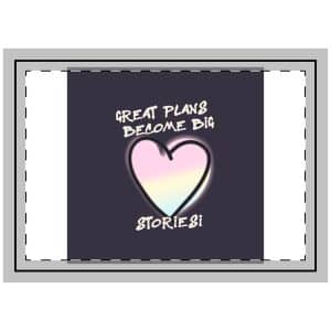 Great Plans Become Big Stories Throw Pillow