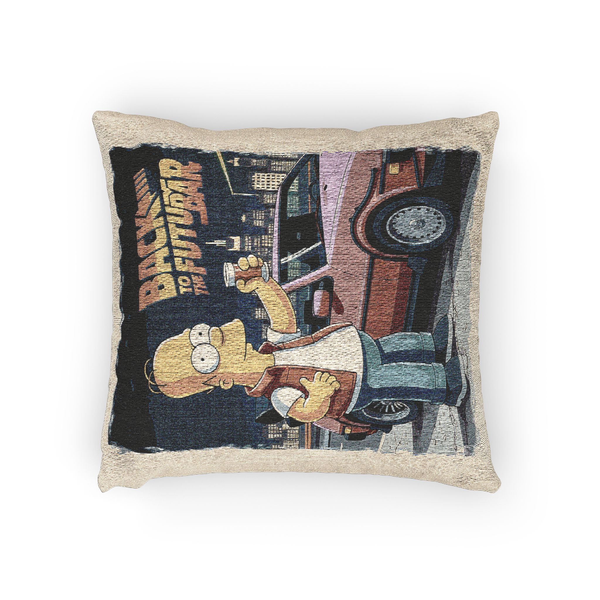Back To the Future 2 Woven Pillow - Image 2