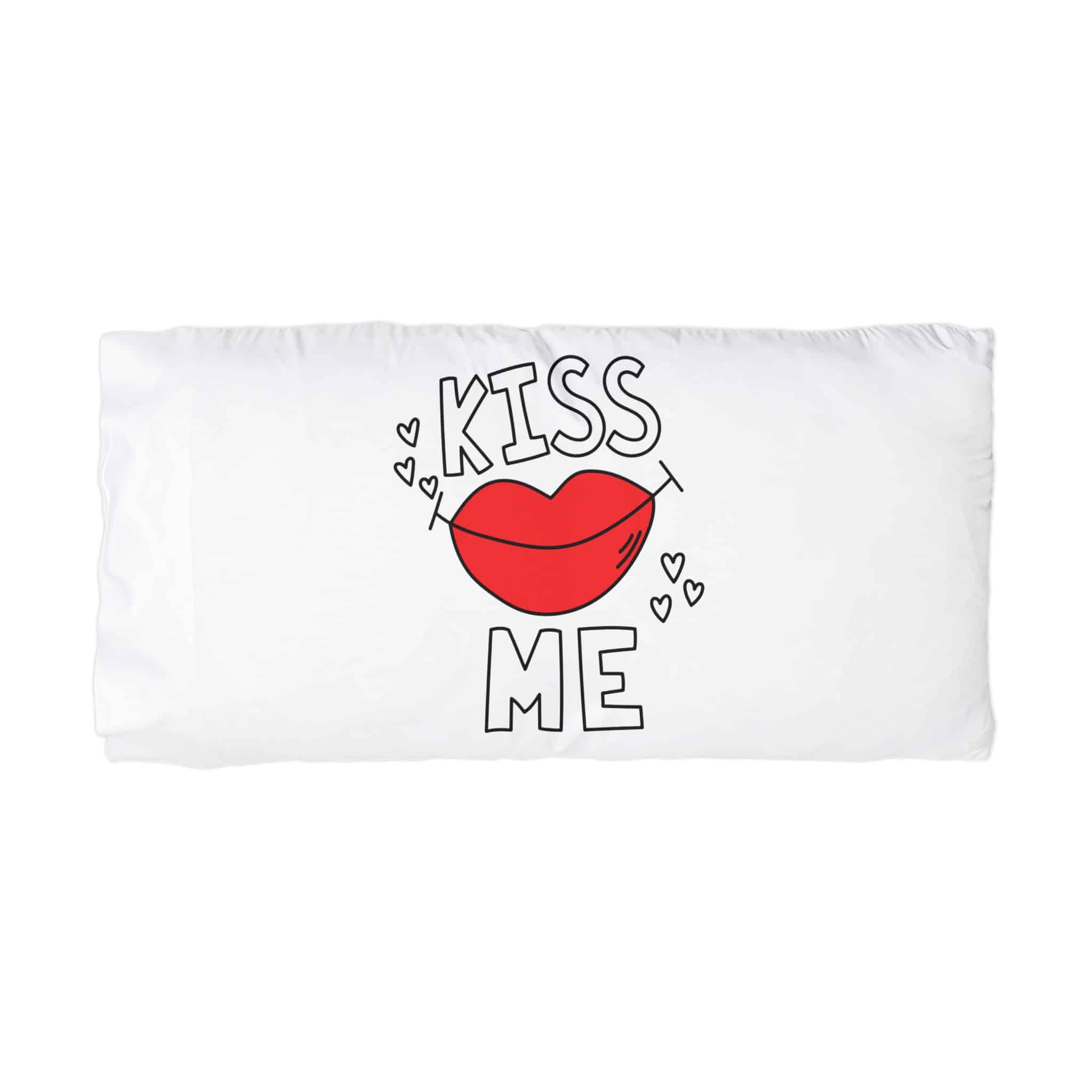 Kiss Me 2 Microfiber Pillowcase - Image 3