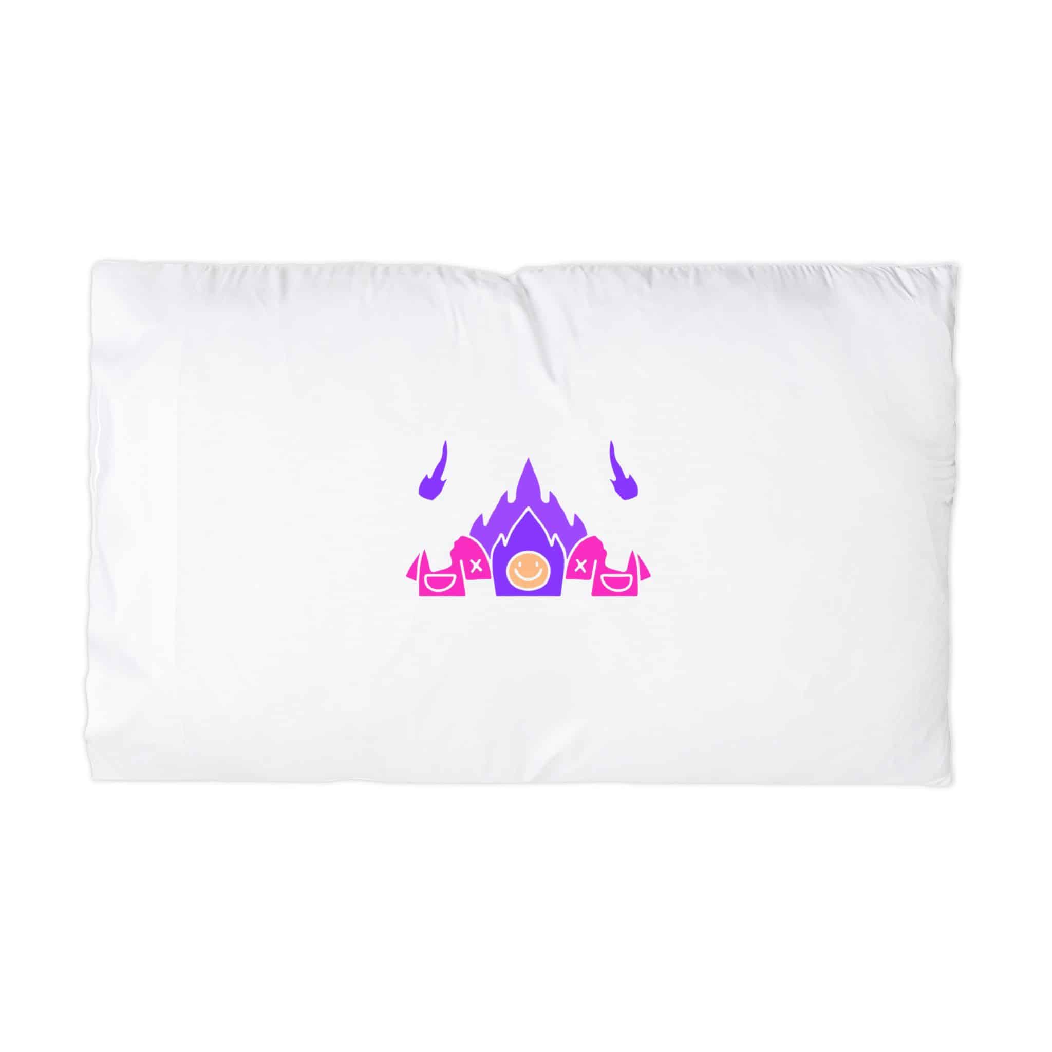 Cool Skulls Holding Wrench With Fire Illustration T Shirt Sticker Apparel Merchandise Microfiber Pillowcase
