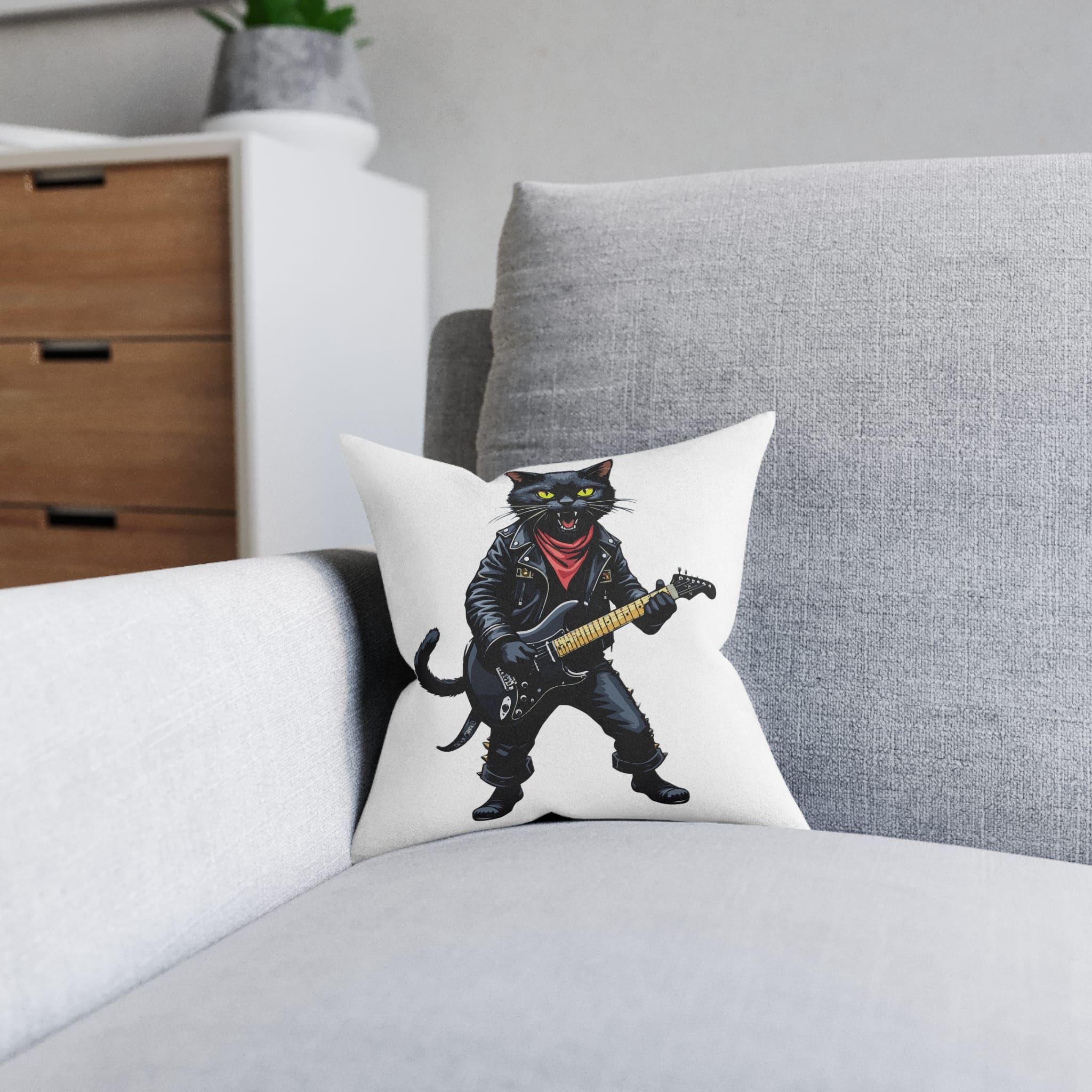Illustration Happy Smiling Dog Glasses Tshirt Design Cartoon Style Square Pillow Pink Back - Image 4