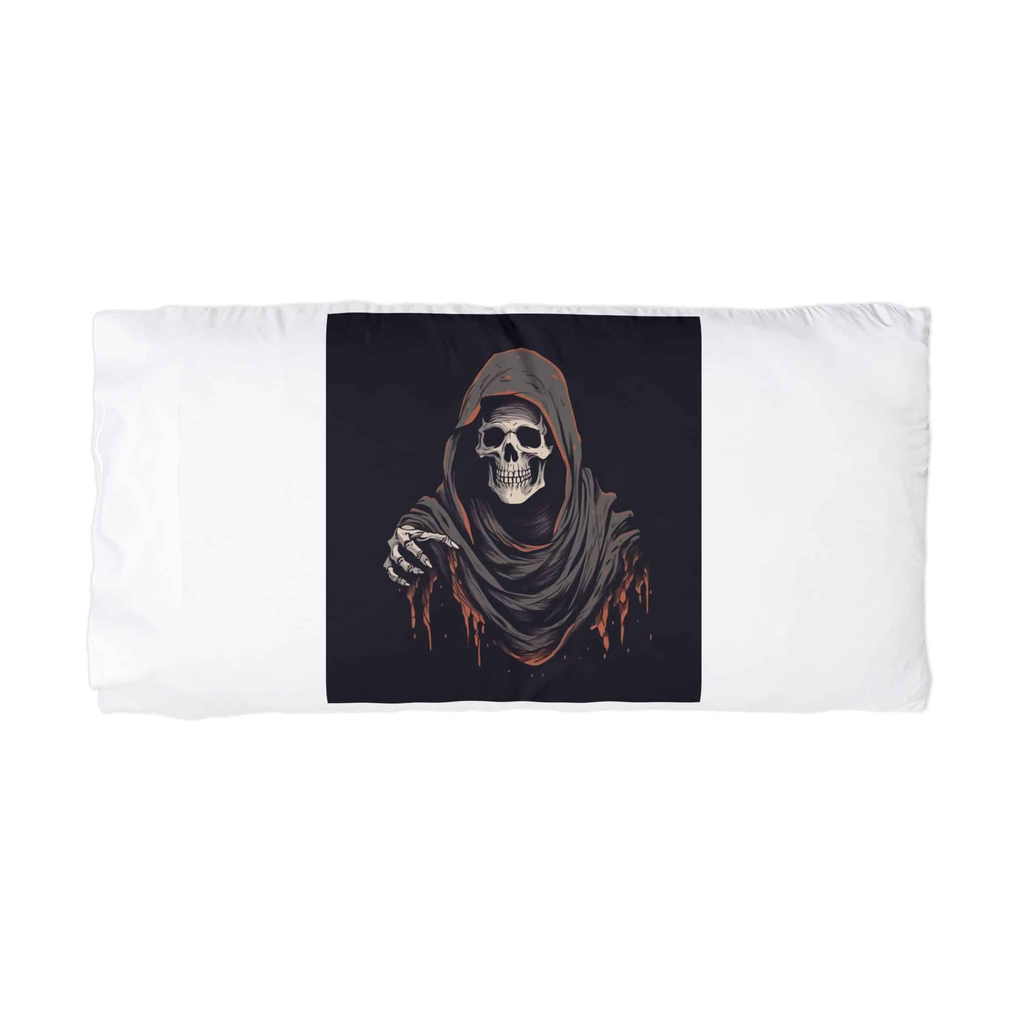 Skeleton In A Mantle 29 01 Microfiber Pillowcase - Image 3