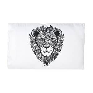 Lion 1a Microfiber Pillowcase