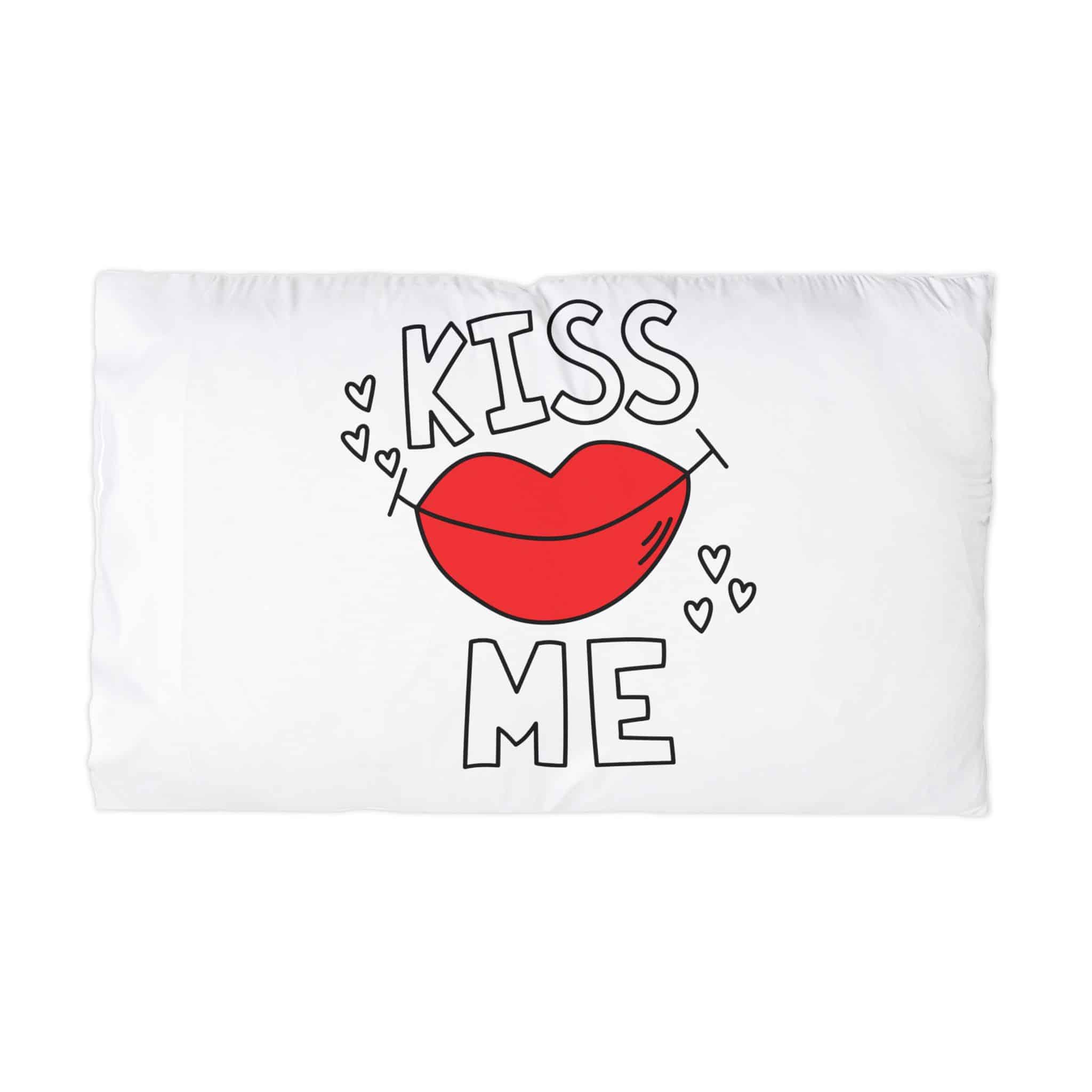 Kiss Me 2 Microfiber Pillowcase