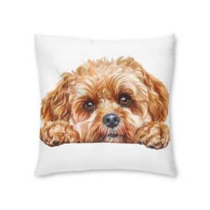 Dogs 37 Tufted Floor Pillow Square