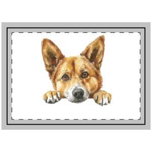 Dogs 5 Throw Pillow