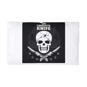 Skull Knife 07 Microfiber Pillowcase