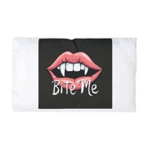 Bite Me Microfiber Pillowcase
