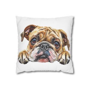 Dogs 7 Square Poly Canvas Pillowcase