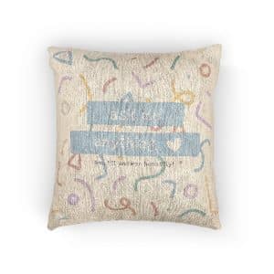 Ask Me Anything and I Will Answer Honestly Woven Pillow