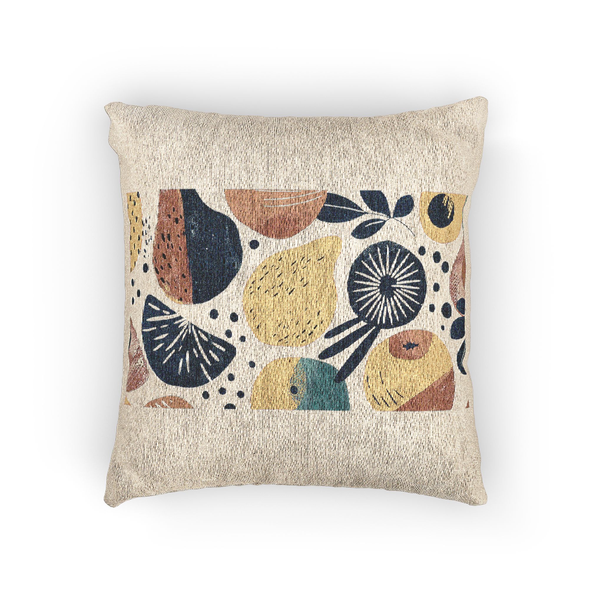 Abstract Pattern Inspired By Bowl Fruit Wallpaper Ar 169 Job Id 96971c3193ef4dfe90fb14780a34e643 Woven Pillow