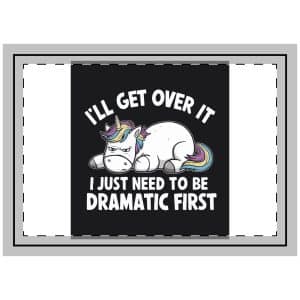 I Will Get Over It Throw Pillow