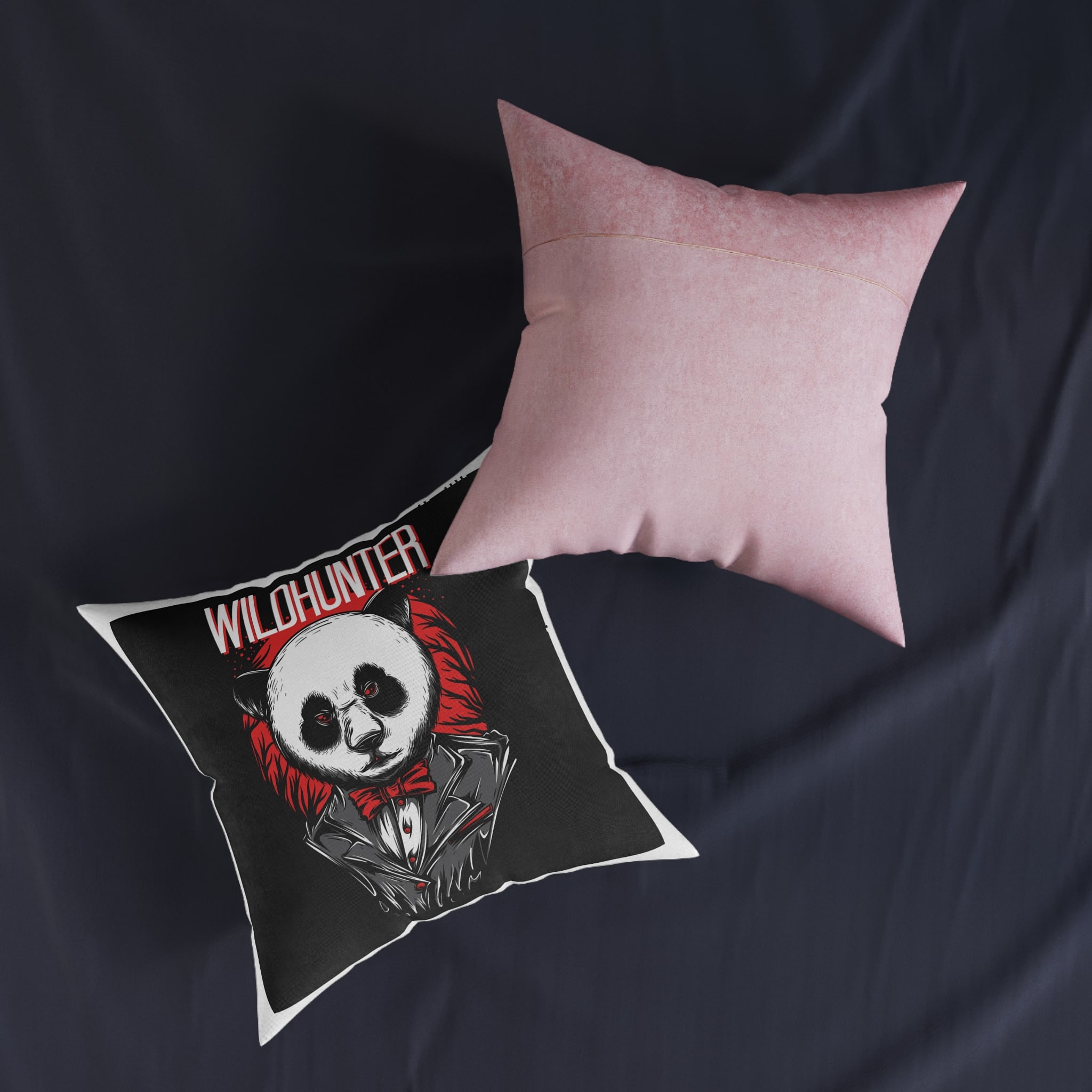 Wildhunter Square Pillow Pink Back - Image 11
