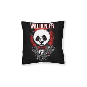 Wildhunter Square Pillow Pink Back