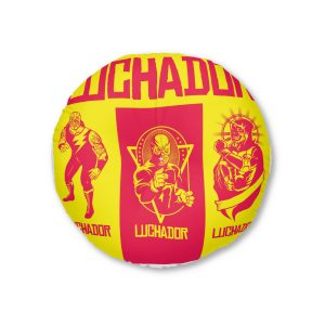 Luchador Tufted Floor Pillow Round