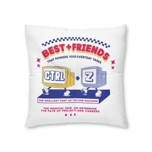 Ctrl Z Graphic Tees Design Tufted Floor Pillow Square