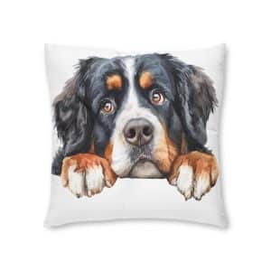 Dogs 17 Tufted Floor Pillow Square