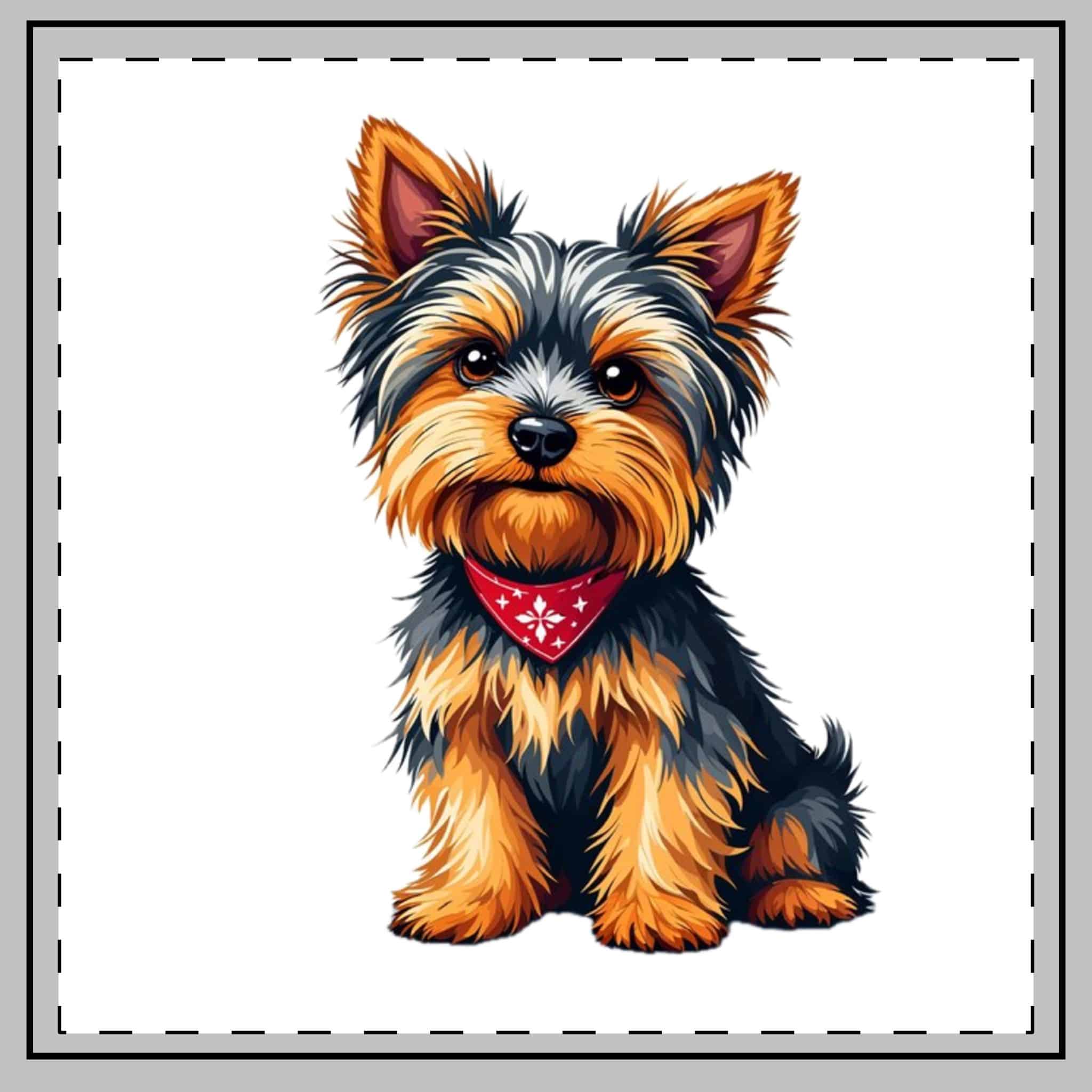 Dogs Collection 31 Throw Pillow - Image 2