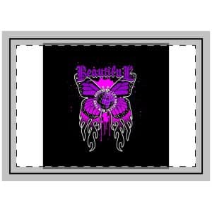 Beautiful Butterfly Street Style Vintage Fashion Throw Pillow