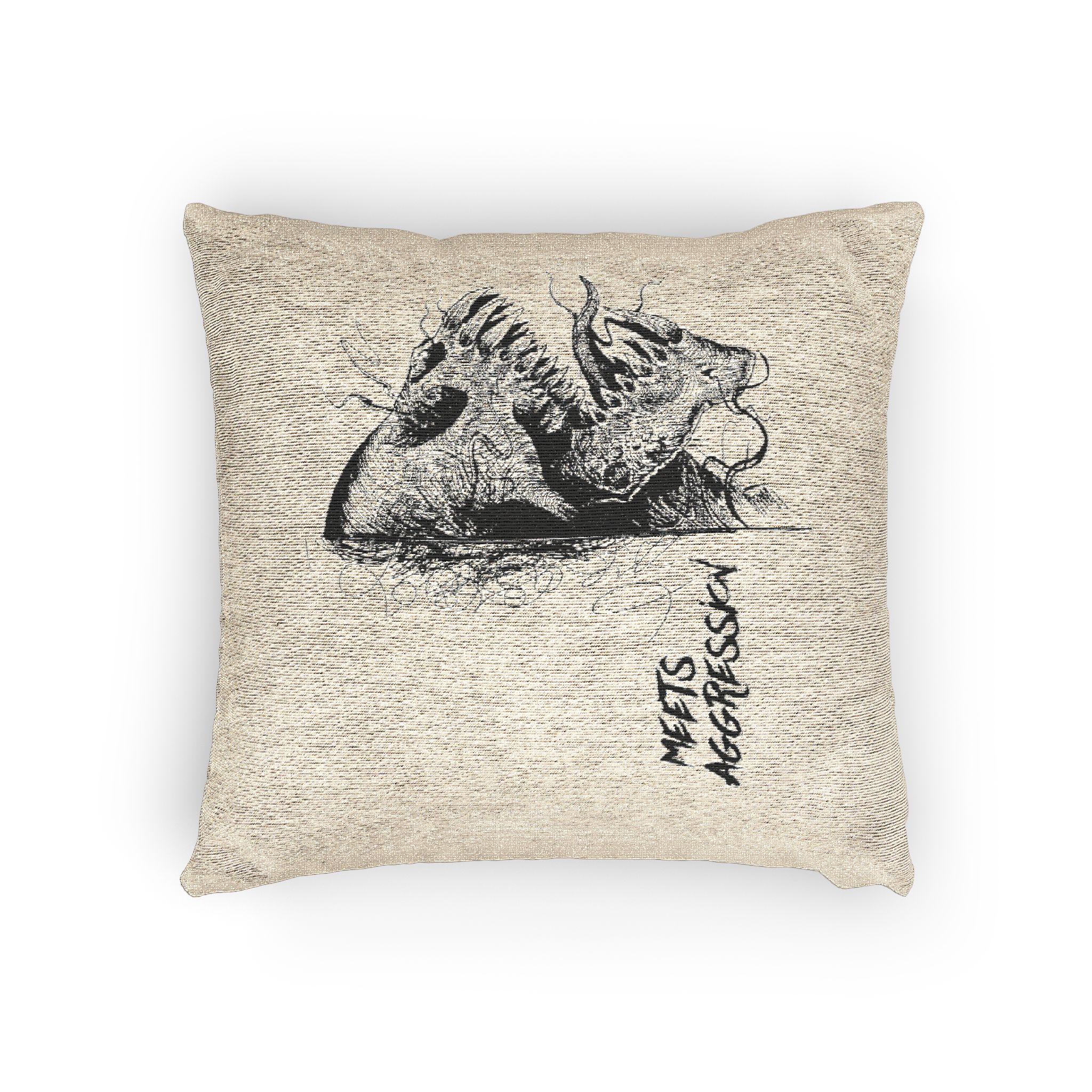 Original Design 9ABD9D Woven Pillow - Image 4