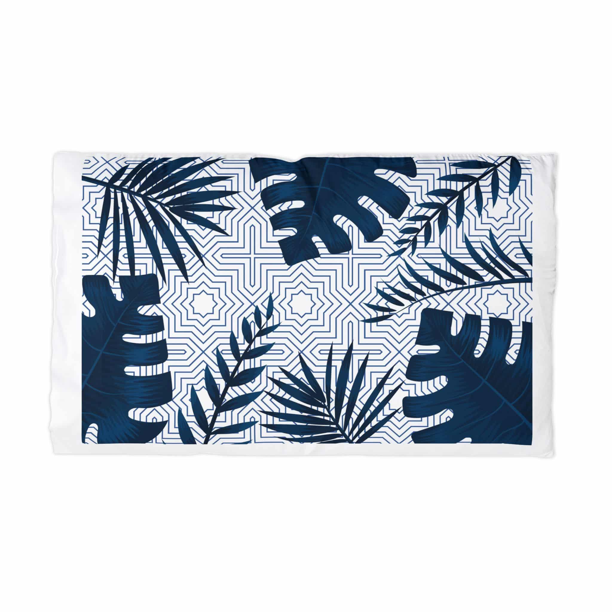 Tropical Leaves Copia Microfiber Pillowcase