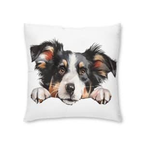 Dogs 6 Tufted Floor Pillow Square