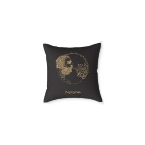Zephyrus 1 Square Poly Canvas Pillow