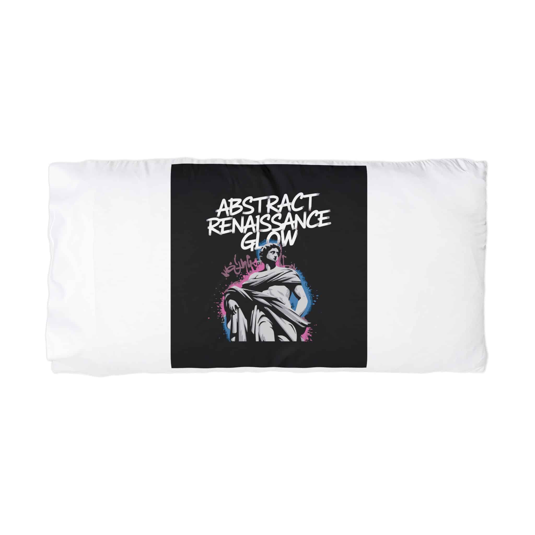 Statue T Shirt Design (2) Microfiber Pillowcase - Image 3