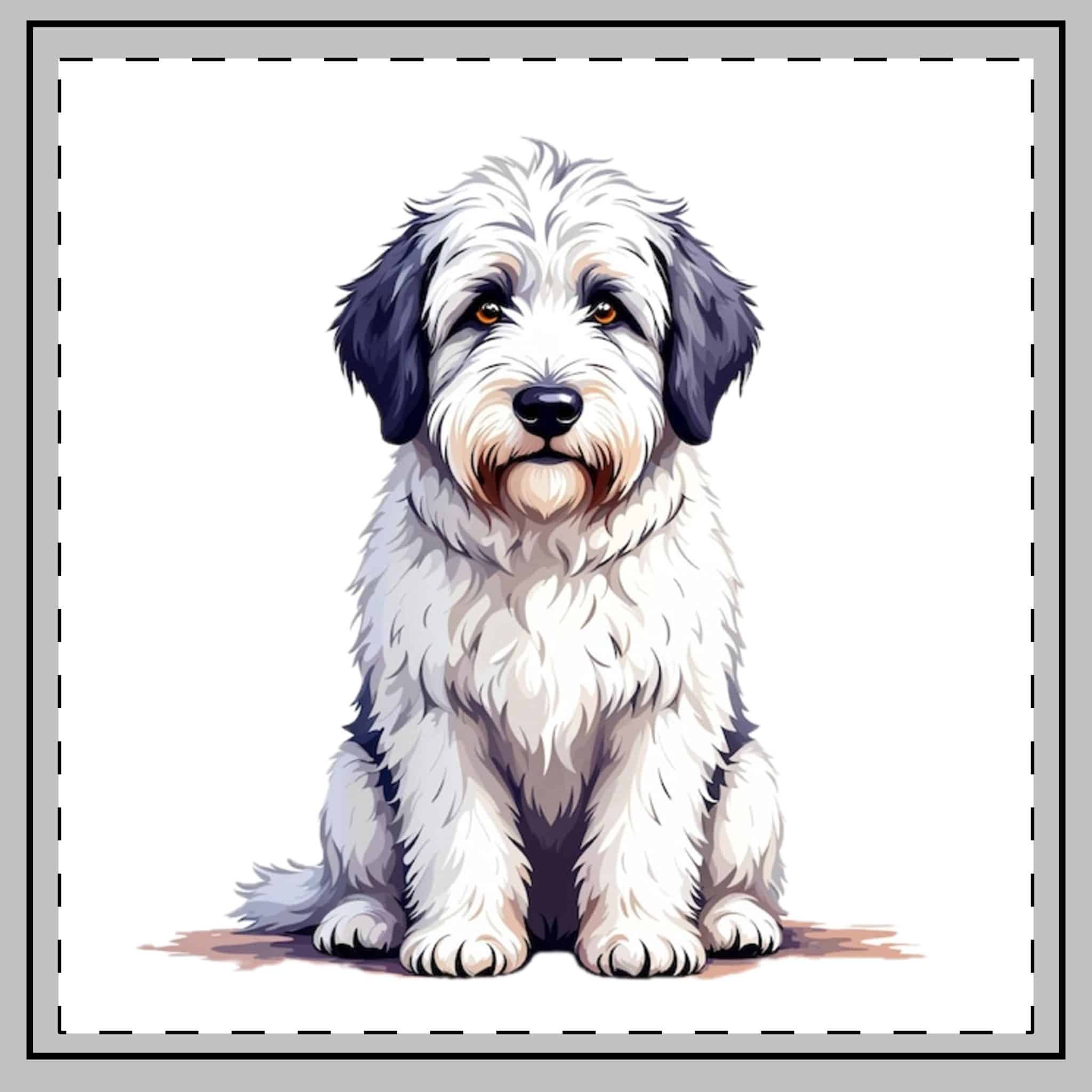 Dogs Collection 15 Throw Pillow - Image 2