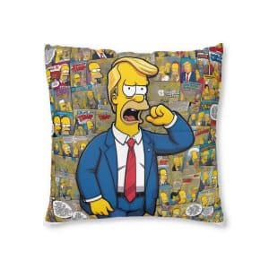 Donald Simpson V1 Tufted Floor Pillow Square